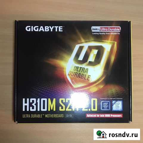 Материнская плата gigabyte h310m Тюмень - изображение 1