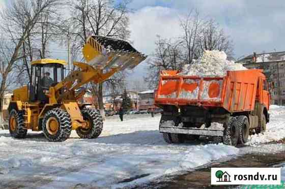 Услуги уборки и вывоз снега Казань