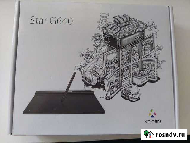 Продаётся графический планшет XP-Pen Star G-640 Геленджик - изображение 1