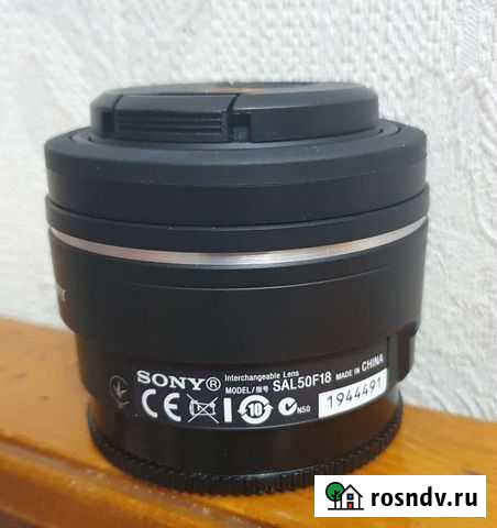 Объектив sony sal dt 50mm f1.8 Красноярск - изображение 1