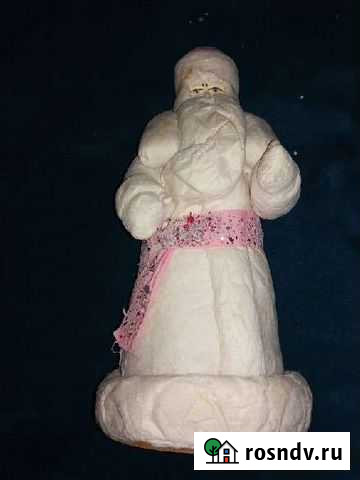 Дед Мороз ватный / Винтаж СССР/ Калининград Кубинка - изображение 1