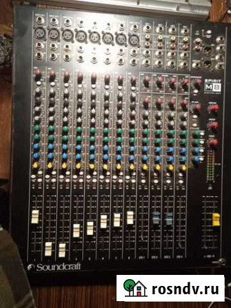 Микшер SoundCraft Spirit M8 разбор Луга - изображение 1