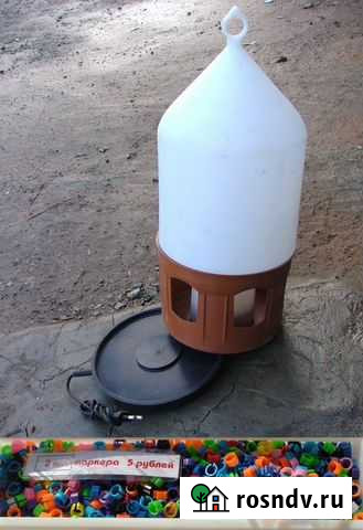 Кольца для голубей, Поилки, Подогрев поилки Серпухов - изображение 1