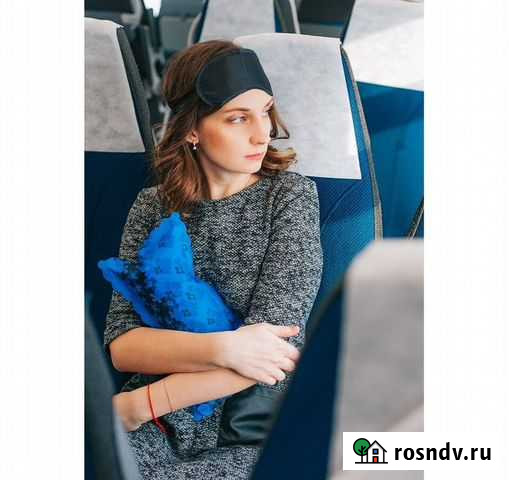 Маска для сна, двойная резинка, 18 8,5 см, цвет чё Симферополь - изображение 1