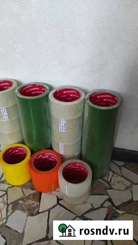 Скотч прозрачный, зеленый Домодедово - изображение 1