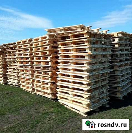 Поддоны деревянные бу Узловая - изображение 1