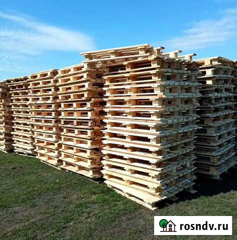 Поддоны деревянные бу Узловая - изображение 1