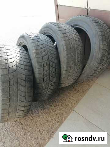 Шины 205 55 16 зимние бу Оренбург - изображение 1