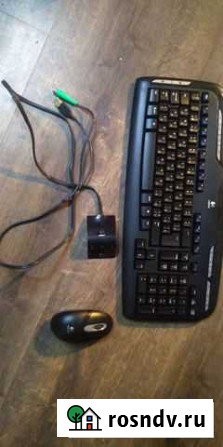 Беспроводная мышь и клавиатура Logitech Пушкино - изображение 1