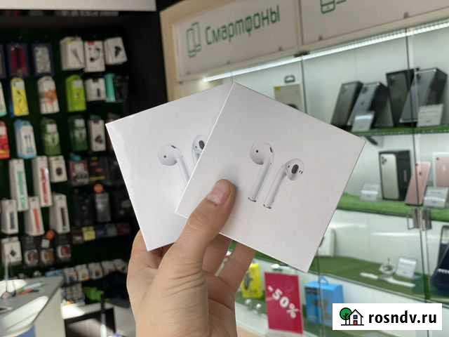 AirPods 2 / беспроводная зарядка Петропавловск-Камчатский - изображение 1