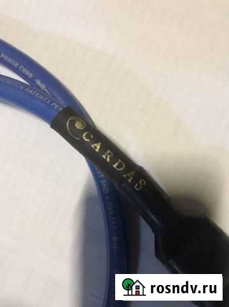 Сетевой кабель cardas quadlink 1,5 м Омск - изображение 1