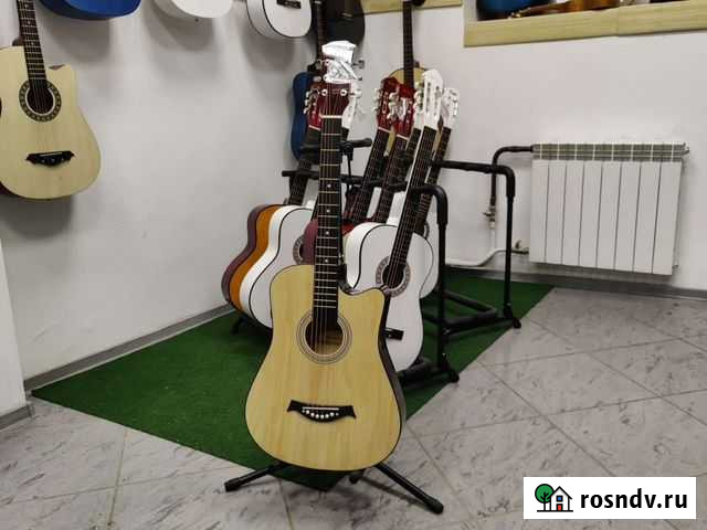 Гитара акустическая новая магазин Томск - изображение 1