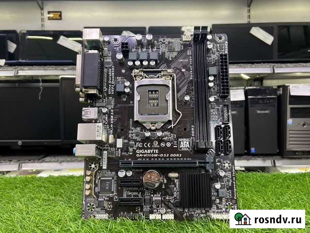 Gigabyte H110M-DS2 LGA 1151 DDR3 Казань - изображение 1