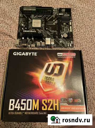 Новый комплект Ryzen 3600 B450 16Gb Samsung Сергиев Посад - изображение 1
