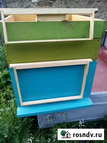 Продам:1.Ульи двухкорпусные, 2.Рамки ульевые Усть-Катав - изображение 1