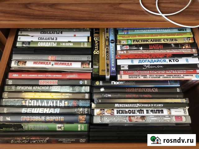 Двд диски с разными фильмами сериалами Новосибирск - изображение 1