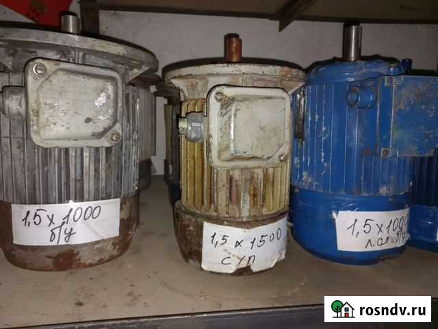 Электродвигатели 1.5 кВт из Ижевска Набережные Челны - изображение 1