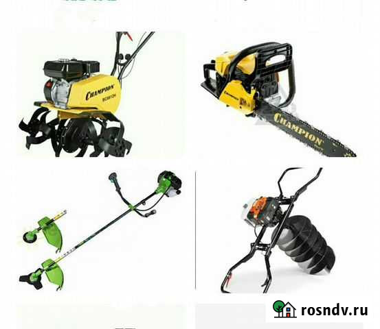 Культиватор бензопила champion двигатель honda Казань - изображение 1