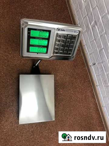 Твп-150 весы торговые delta до 150кг/50Г (1) Иваново - изображение 1