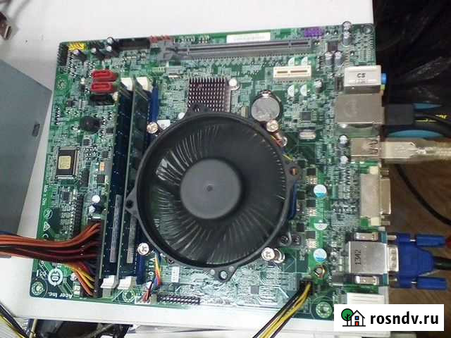 Материнская плата 1150 i3 4130 Воронеж - изображение 1