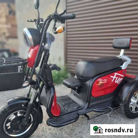 Электротрицикл, электроскутер 500ватт Анапа - изображение 1