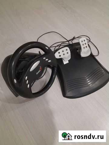 Игровой руль с педалями Таганрог - изображение 1