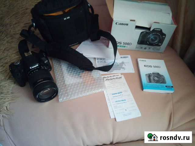 Фотоаппарат canon 500D Петропавловск-Камчатский - изображение 1