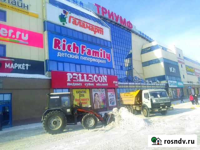 Уборка,вывоз снега,камаз Омск - изображение 1