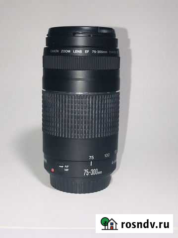 Canon Зум-объектив EF 75-300mm f/4-5.6 III Астрахань - изображение 1