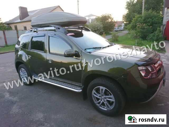 Бокс TerraDrive 480 серый на Renault Duster Воронеж - изображение 1