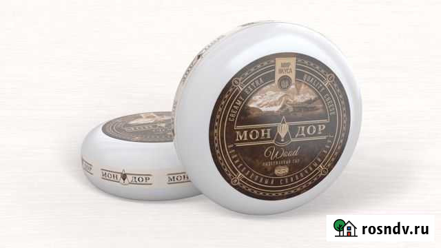 Сыр Кобрин «мондор wood» 8кг опт Майкоп - изображение 1