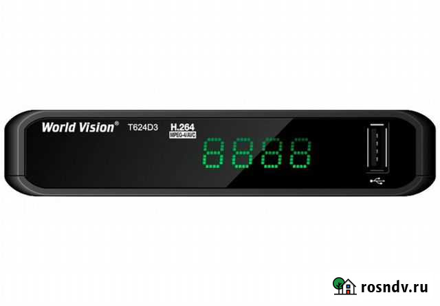 Эфирный цифровой приемник WorldVision T624D Вологда - изображение 1