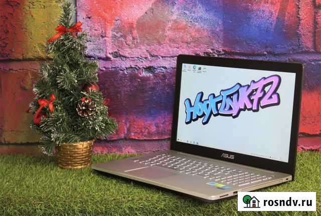 Шикарный Ноутбук Asus. Как новый Тюмень - изображение 1