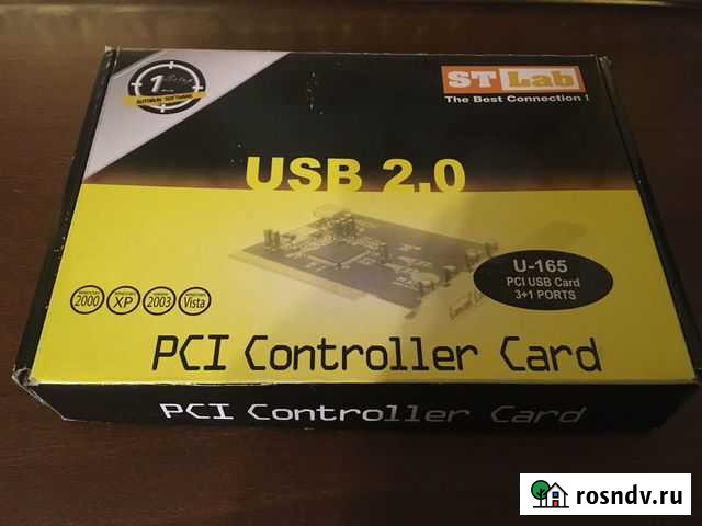 Контроллер (адаптер) PCI - USB 2.0 Сызрань - изображение 1