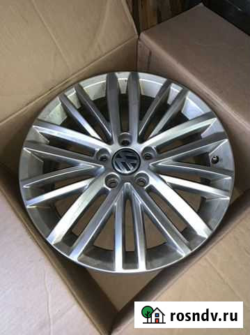 Оригинальные диски Volkswagen Tiguan r17 Великий Новгород - изображение 1