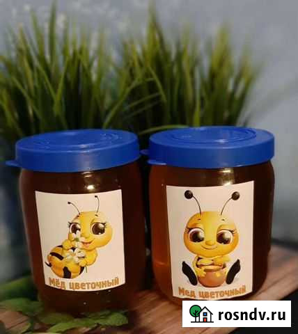 Мед разнотравие, с летних медоносов 2021,3л Старый Оскол - изображение 1