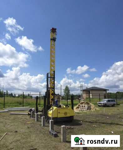 Фундамет на забивных ж/б сваях Новомосковск - изображение 1