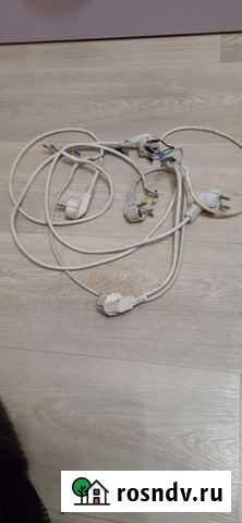 Шнуры с евро вилкой 5 шт Уфа - изображение 1