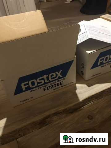 Продам широкополосные динамики fostex fe206e Магнитогорск - изображение 1