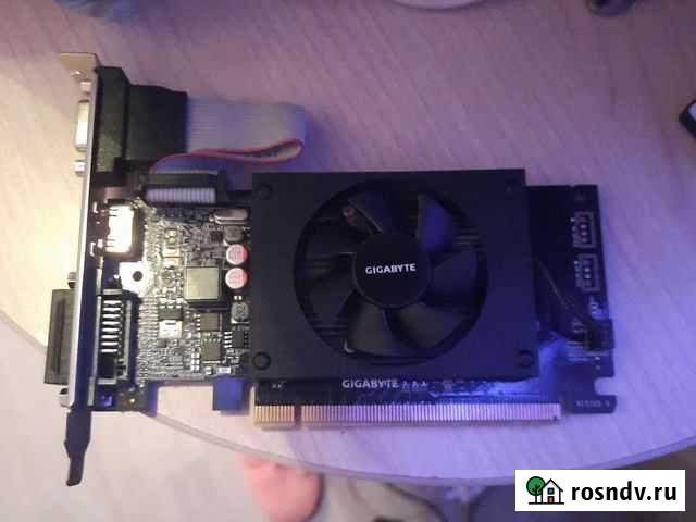Видеокарта Gv n710d3 Воронеж - изображение 1