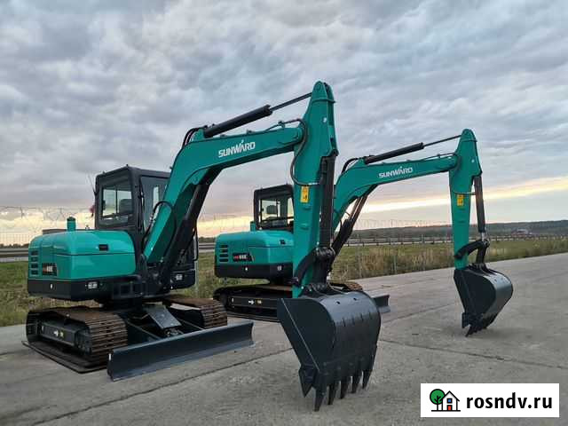 Мини-экскаватор Sunward SWE 60E, 2021 Ростов-на-Дону - изображение 1