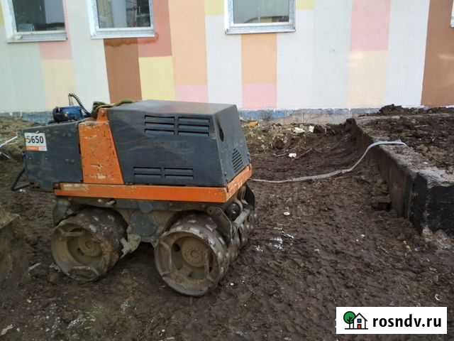 Аренда, услуги катка траншейного, грунтовый 1,8 т Керчь - изображение 1