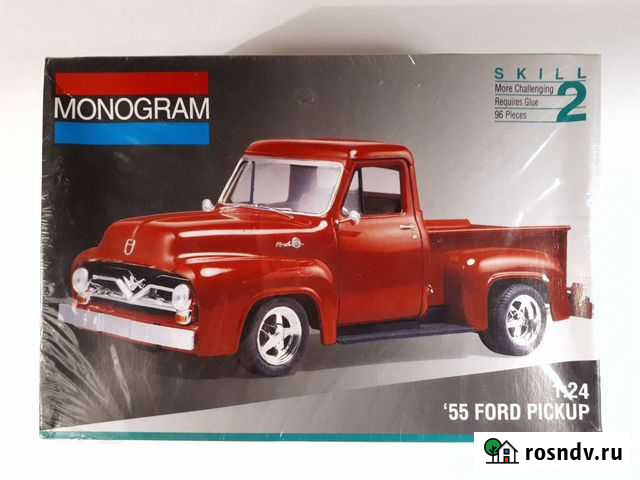Monogram 55 Ford F100 Pickup 1/24 сборная модель Саратов - изображение 1