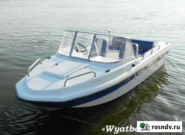 Новый катер (мотолодка) Wyatboat 430M тримаран Новосибирск - изображение 1