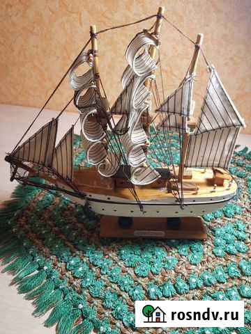 Сувенир корабль Вышний Волочек - изображение 1