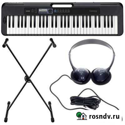 Синтезатор Casio CT-S300BK+стойка Ростов-на-Дону - изображение 1