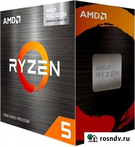 AMD Ryzen 5 5600G Box (комплект с кулером) - новый Самара - изображение 1