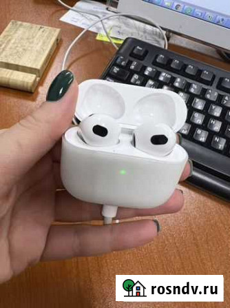 Наушники apple airpods 3 поколение Иркутск - изображение 1