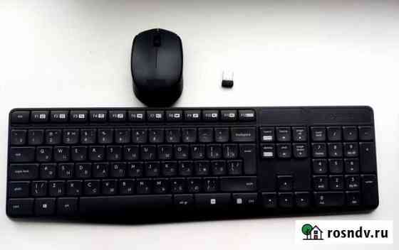 Беспроводная клавиатура и мышь logitech Златоуст