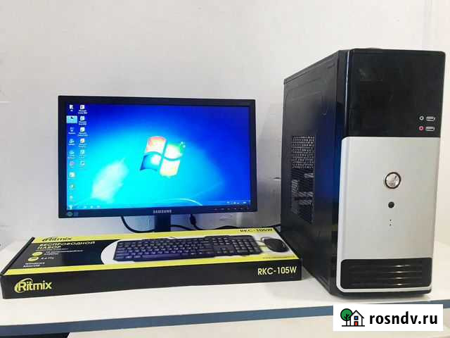Компьютер в сборе для работы и учебы Калуга - изображение 1